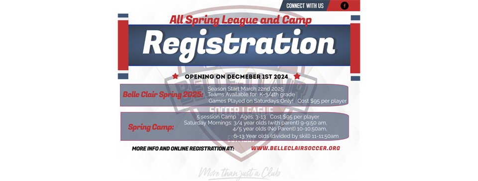 Spring Registration